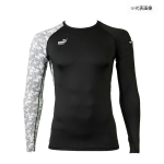 プーマ　長袖パフォーマンスウェア　ＰＷ-２０２０Ｎ　ブラック/シルバー　Ｍ