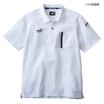 ＰＵＭＡ　半袖アクティブポロシャツ　ＰＷ-３０１４Ｎ　ホワイト　３Ｌ
