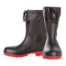 迷彩　安全長靴 ショート　フード付　ブラック　ＬＬ　ＳＺ－６３０