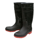 迷彩　耐油底ゴム長　先芯入り　ブラック　ＬＬ　ＳＺ－６４０