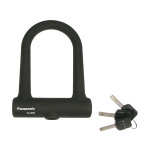 パナソニック　Ｕ型ロック　ブラック　ＳＡＪ０８０-Ｂ