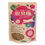 猫砂　ペットの脱臭トイレ砂　脱臭梅　３Ｌ