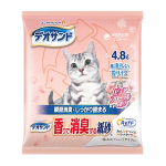 デオサンド 香りで消臭する紙砂 RefF ピュアフローラルの香り 4.8L