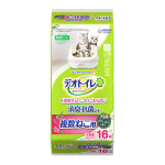 デオトイレ ふんわり香る 消臭・抗菌シート 複数ねこ用 ボタニカルの香り 16枚
