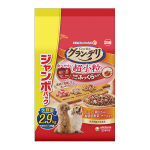 グラン・デリ　ふっくら仕立て　食べやすい超小粒　ビーフ・鶏ささみ・緑黄色野菜・チーズ入り　ジャンボパック　２.９ｋｇ