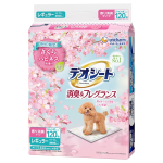 デオシート　消臭＆フレグランス　さくらハピネスの香り　レギュラー　１２０枚