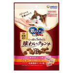 銀のスプーン　にっぽんセレクト　味わいクランチ　３種のアソート　まぐろ味・チキン味・サーモン味　１２０ｇ（標準６ｇ×20袋）