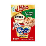 銀のスプーン　パウチ　総合栄養食　まぐろ・かつおにかつお節入り　１２袋入