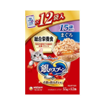 銀のスプーン　パウチ　総合栄養食　１５歳頃から　まぐろ　１２袋入