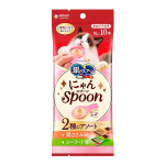 銀のスプーン にゃんSpoon 2種のアソート 鶏ささみ味 シーフード味 10本