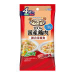 グラン・デリ　パウチ　総合栄養食　ジュレ　成犬用　緑黄色野菜＆ビーフ　４袋入
