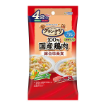 グラン・デリ　パウチ　総合栄養食　ジュレ　高齢犬用　緑黄色野菜＆ビーフ　４袋入