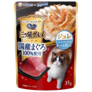 銀のスプーン　三ツ星グルメ　パウチ　ジュレ　国産まぐろ使用　しらす・かにかま・かつお節添え　３５ｇ