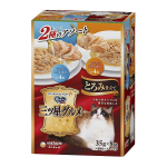 銀のスプーン　三ツ星グルメ　パウチ　とろみ仕立て　まぐろにしらす添え＆まぐろにささみ添え　８袋