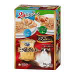 銀のスプーン　三ツ星グルメ　パウチ　とろみ仕立て　まぐろにしらす添え＆まぐろ・かつおにかつお節添え　８袋