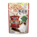 銀のスプーン　三ツ星グルメ　パウチ　フレーク　無添加　ささみ・まぐろ入りかつお　３５ｇ