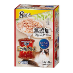 銀のスプーン　三ツ星グルメ　パウチ　フレーク　無添加　まぐろ入りかつお　８袋入