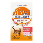 オールウェル 10種の自然素材 室内猫用 腸内環境の健康維持 サーモン&ツナ味 1.3kg