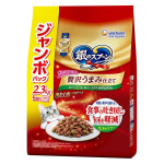 銀のスプーン　贅沢うまみ仕立て　食事の吐き戻し軽減フード　まぐろ・かつお・煮干し・ささみ・緑黄色野菜味　２.３ｋｇ