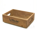 木製スタッキングＢＯＸ　Ｓサイズ　ブラウン