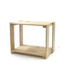 木製　組立ラック　１段