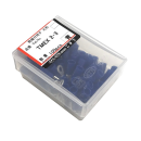 被覆付丸端子青１００入　ＴＭＥＸ　２－３－ＢＬＵ