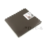ズレないジョイントマット　ブラウン　約６０×６０×厚１ｃｍ　４枚入