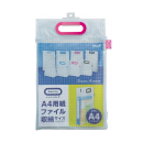 マグエックス　ケース　メッシュバッグ　Ａ４　桃