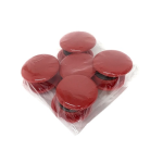 マグエックス　カラーボタン　赤　１０個　ＭＦＣＢ－３０－１０Ｐ－Ｒ