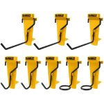 DEWALT(デウォルト) ガレージ フック8個セット DWST82816