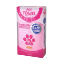 超吸水 ペットタオル　厚手　ピンク　Ｌ