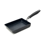 ＩＨ・直火対応　マーブルコート　玉子焼フライパン　ふっ素樹脂加工　１３×１８ｃｍ