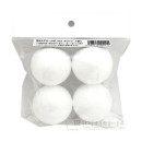 発泡スチロール 球　５０φ　ホワイト　４個入