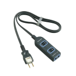 パナソニック　ザ・タップＸ　３個口　１ｍ　ブラック