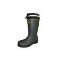 ワイルドウルフ　耐アルカリ安全長靴　グレー　Ｌ