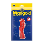 オカモト　ゴム手袋　マリーゴールド ハピネス　レッド　Ｍ