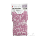 抗菌防臭大判のびのび枕カバー　３６×５７ｃｍ　ラインフラワー　ピンク