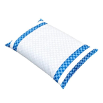 MORIPiLO　白カバー付き　市松チェックそば殻まくら　ＢＬ