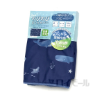 冷感のびのびまくらカバー　リバーシブル仕様　約３６×５７ｃｍ　クジラサメ