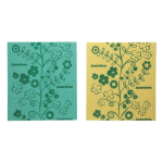 ３Ｍ　スコッチブライト　セルロースクロス　デザインシリーズ　ミント＆イエロー