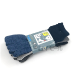 紳士　ＤＲＹ　ダマシイ　さらさら魂　五本指ソックス　五本指　３足組