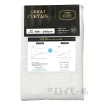 カーテン　グレート　１００×２００　ＩＶ　２枚組