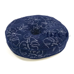 円座クッション　ラインモンステラ　ＮＢ