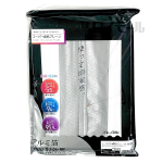 レースカーテン　裏箔プリント　スーパー断熱プレーン　１５０×１７６　１枚　ホワイト