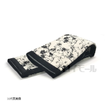 インテリアラグ　アメジス　ボリュームラグ　１３０×１８０　ブラック