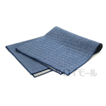 中敷ラグ　冷感シーザスラグ　１３０×１８０　ネイビー