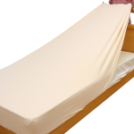 メリーナイト のびのびぴったり ニットシーツ S アイボリー