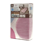 敷ふとんカバー　SL　約105×215cm　ドット　ピンク