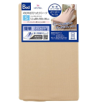 メリーナイト のびのびぴったりシーツ S ベージュ