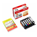 キヤノン　インクカートリッジ　ＢＣＩ－３７１ＸＬ＋ＢＣＩ－３７０ＸＬ　６色セット　大容量　Ｌ判３０枚付